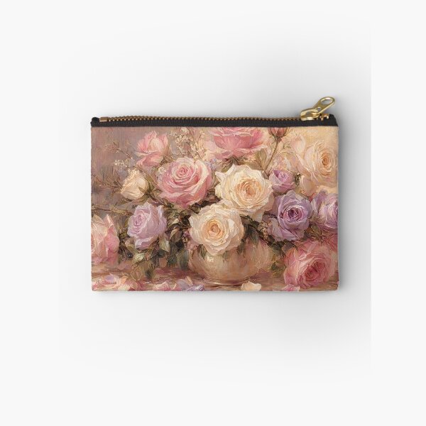Item preview, Romantic Roses Bouquet Vintage Floral Painting designed and sold by ArtAmbience.