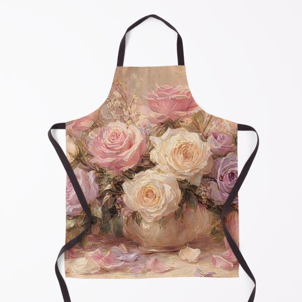 Item preview, Romantic Roses Bouquet Vintage Floral Painting designed and sold by ArtAmbience.