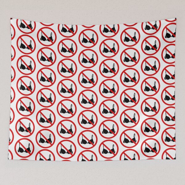 Item preview, No Bras Allowed designed and sold by MonkiFlipp.
