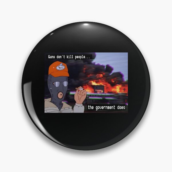 Item preview, Balaclava Cigarette Flame Fire Meme designed and sold by profound90.