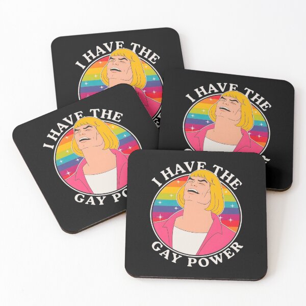 Item preview, He-Man "I HAVE THE GAY POWER" Rainbow Parody designed and sold by Bohepa.
