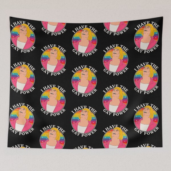 Item preview, He-Man "I HAVE THE GAY POWER" Rainbow Parody designed and sold by Bohepa.