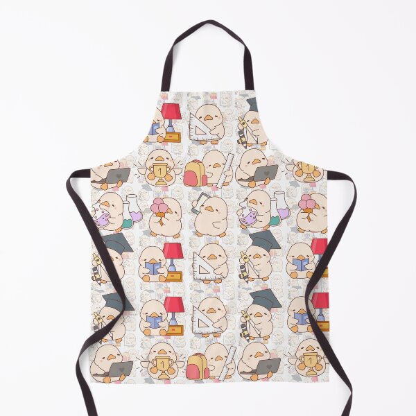 Item preview, Cute Kawaii Duck School Seamless Pattern Student Duckling Art designed and sold by Artemis & Woven Collective.