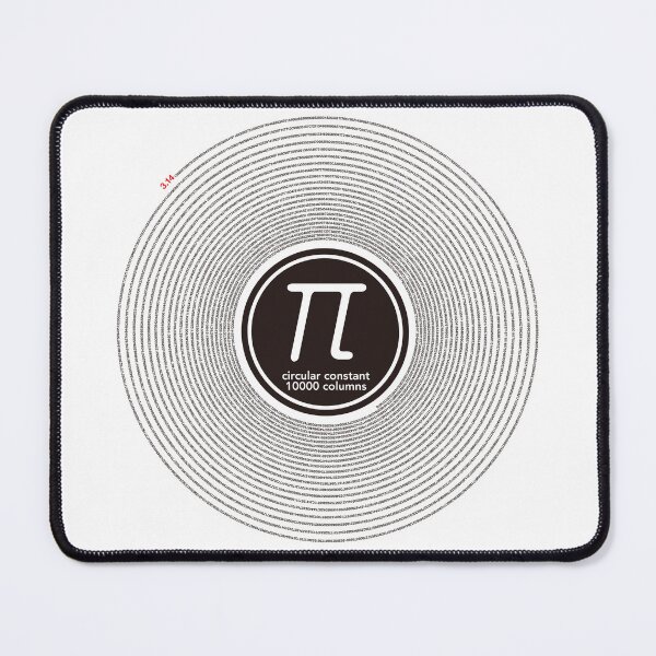 Item preview, Pi Circular Constant 10000 Columns – Mathematics & Number Theory Design designed and sold by LOVEARTDESIGN.