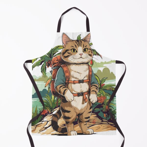 Item preview, Adventure Cat Hiking Explorer designed and sold by yuki-hana.