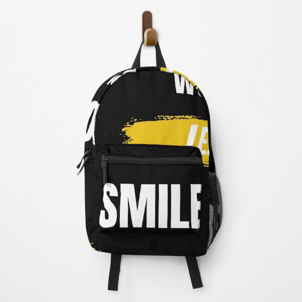 Item preview, Smile More Worry Less Motivational T-Shirt designed and sold by Mrali9914.