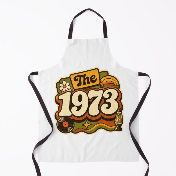 Item preview, Vintage 1973 Retro Seventies Birthday Graphic designed and sold by RedCircleArt.