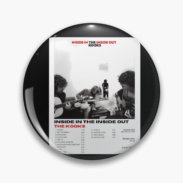 Item preview,  The Kooks Inside In The Inside Out designed and sold by SwagmyDesign.