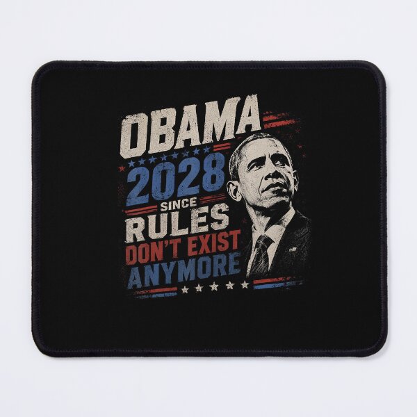 Item preview, Obama 2028 Since Rules Dont Exist Anymore Parody designed and sold by Khescoiu.