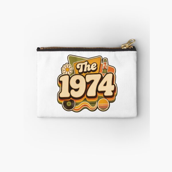 Item preview, Vintage 1974 Retro Seventies Birthday Graphic designed and sold by RedCircleArt.