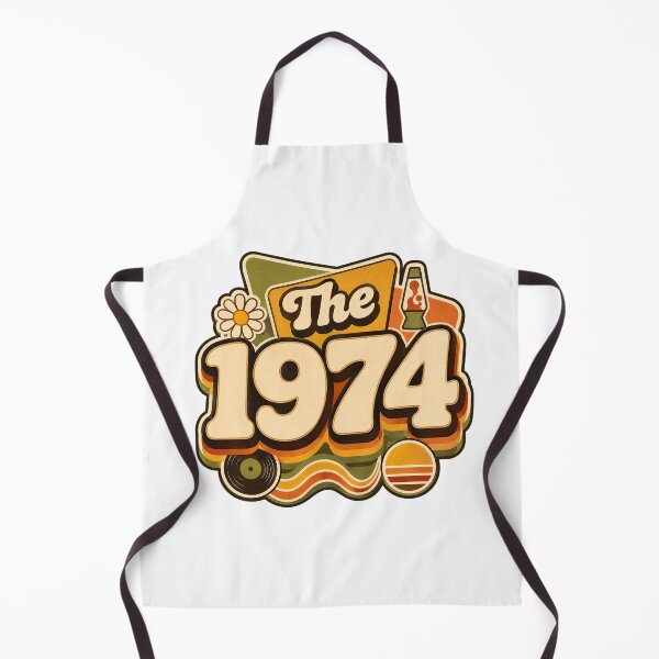 Item preview, Vintage 1974 Retro Seventies Birthday Graphic designed and sold by RedCircleArt.