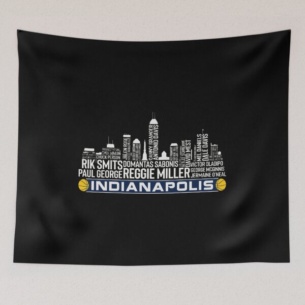 Item preview, Indianapolis Basketball Legends Skyline Tribute designed and sold by Dekeyser36.
