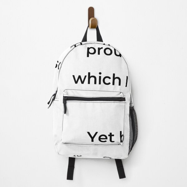 Item preview, “Yet be most proud of that which I compile,” - print black designed and sold by ariksworld.