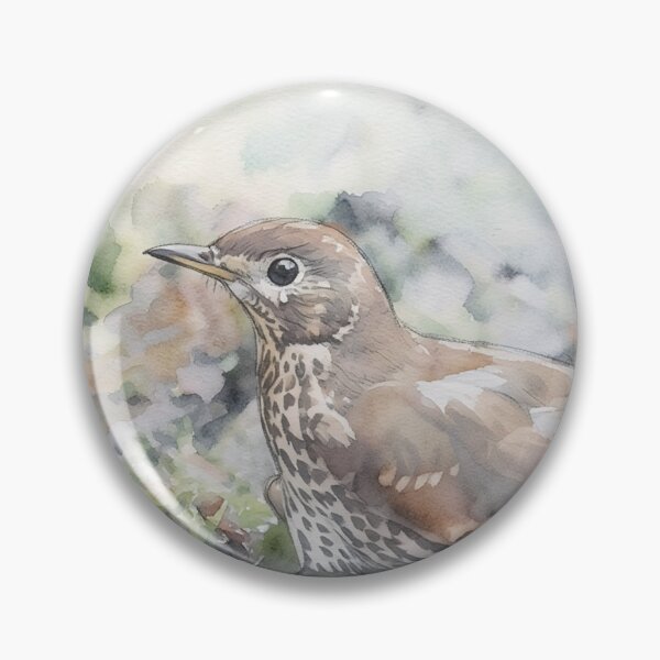 Item preview, Woodland Thrush at Rest designed and sold by RdeB.