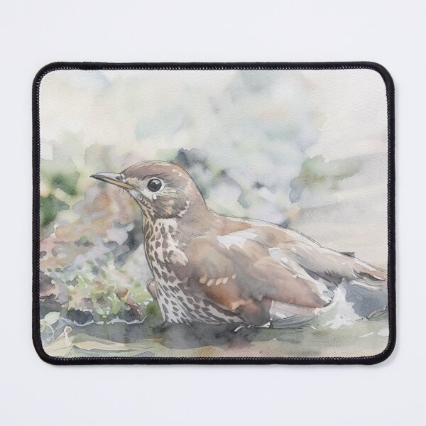 Item preview, Woodland Thrush at Rest designed and sold by RdeB.