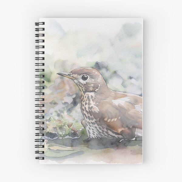 Item preview, Woodland Thrush at Rest designed and sold by RdeB.