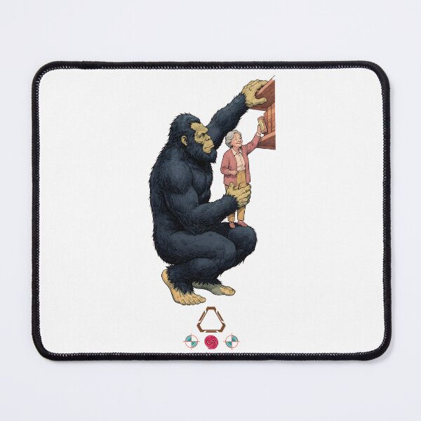 Item preview, A Helping Hand - Bigfoot at the Supermarket designed and sold by Whimsy Trail Co.