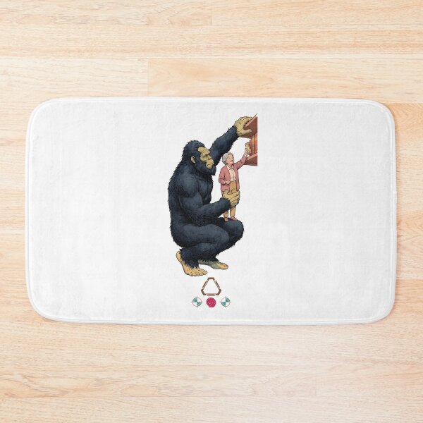Item preview, A Helping Hand - Bigfoot at the Supermarket designed and sold by Whimsy Trail Co.