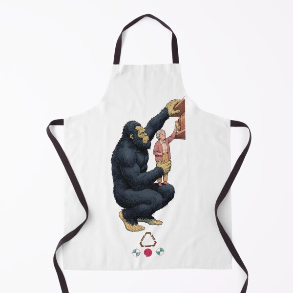 Item preview, A Helping Hand - Bigfoot at the Supermarket designed and sold by Whimsy Trail Co.