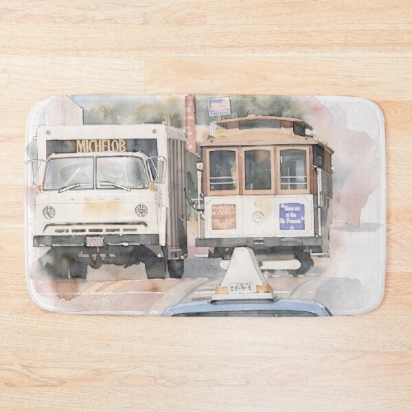 Item preview, Trucks, Taxis and Cable Cars designed and sold by RdeB.