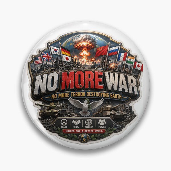Item preview,  No More War Peace Earth   designed and sold by PaintMeWorld.