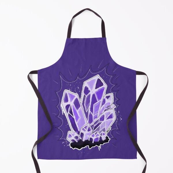 Item preview, Glowing Amethyst Crystal Points – Purple Crystal Art designed and sold by TheMossAndMermaid.