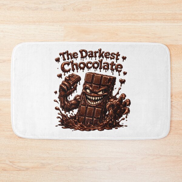 Item preview, The Darkest Chocolate - Funny Scary Monster Chocolate Bar Horror Comedy designed and sold by HorrorWorldWeb.