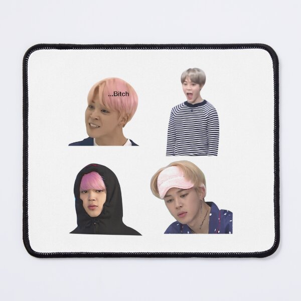 Item preview, Bts Jimin Funny Meme Sticker Pack designed and sold by ky-cardina.