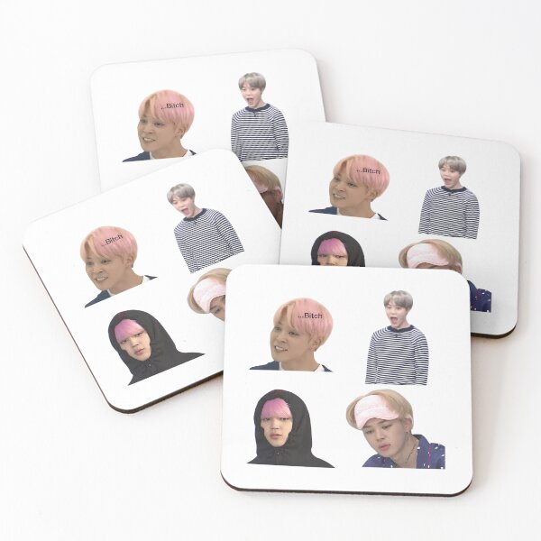Item preview, Bts Jimin Funny Meme Sticker Pack designed and sold by ky-cardina.