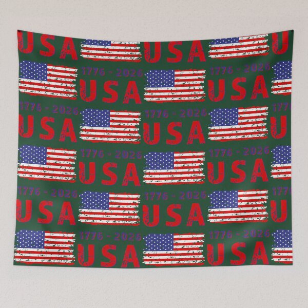 Item preview, Usa 250Th Anniversary 1776-2026 Vintage Distressed Flag 771 designed and sold by ItaloIT.