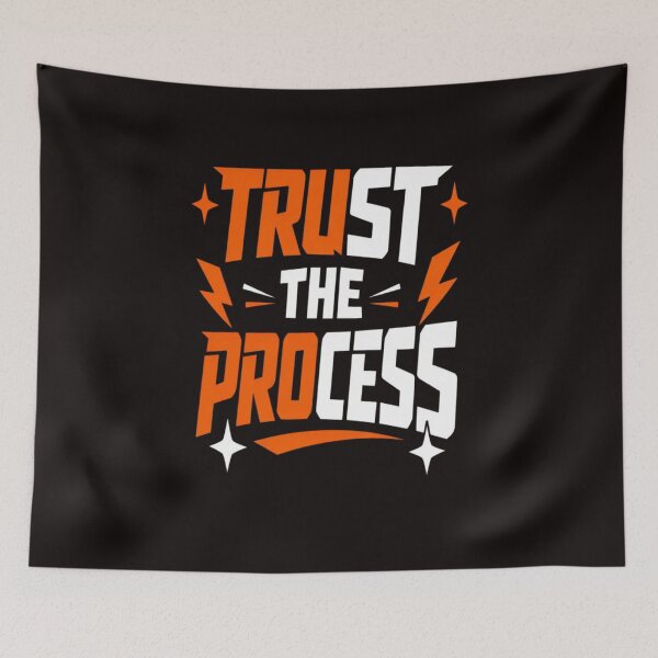 Item preview, Trust the Process designed and sold by RajDeals.