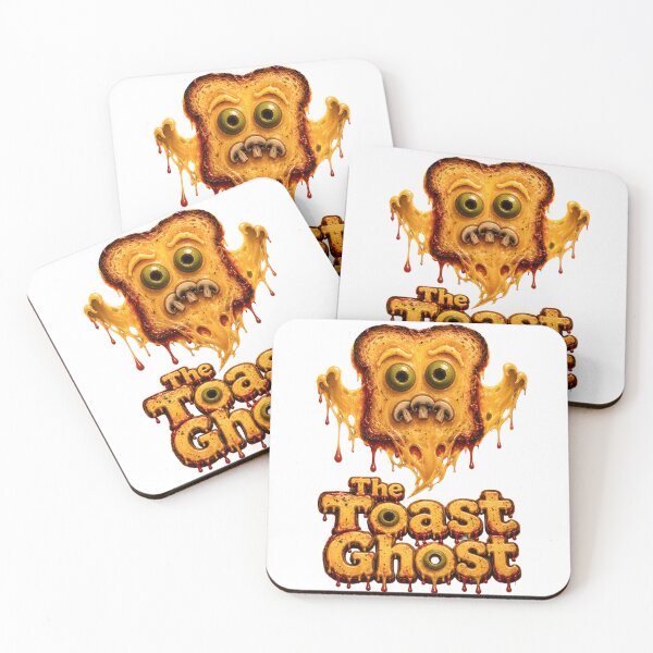 Item preview, The Toast Ghost - Funny Spooky Toast Monster Halloween Design designed and sold by HorrorWorldWeb.