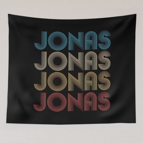 Item preview, Vintage Jonas First Given Name Pride Retro Pattern designed and sold by Rolanieclarker.