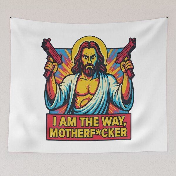 Item preview, I Am The Way Vintage - Dungeon Crawler Carl - Bookish Jesus designed and sold by VictoriaVilleno.