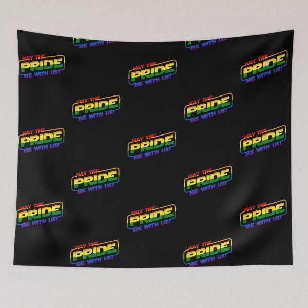 Item preview, May The Pride Be With Us - Star Wars Pride Logo designed and sold by Bohepa.