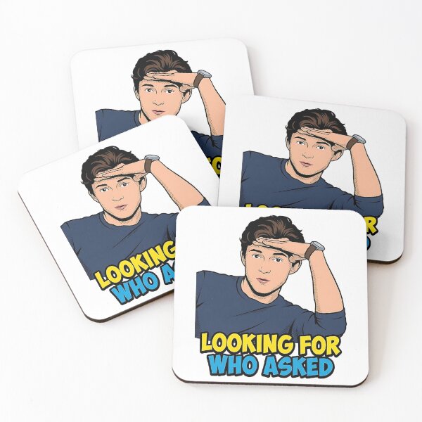 Item preview, Looking For Who Asked - Sarcastic Tom Holland Meme Design designed and sold by iwzzuel.