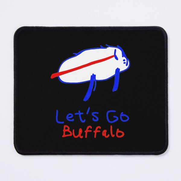 Item preview, Let's Go Buffalo Retro Cartoon designed and sold by TaraHarri24038.