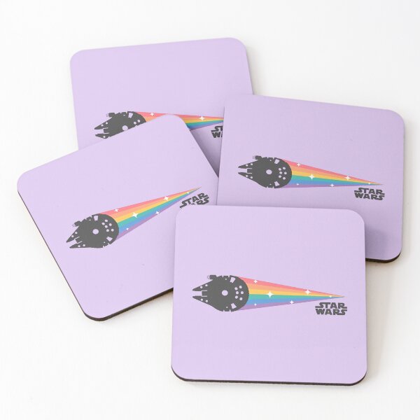 Item preview, Falcon Ship Shooting Stars Rainbow Trail Pride designed and sold by Bohepa.
