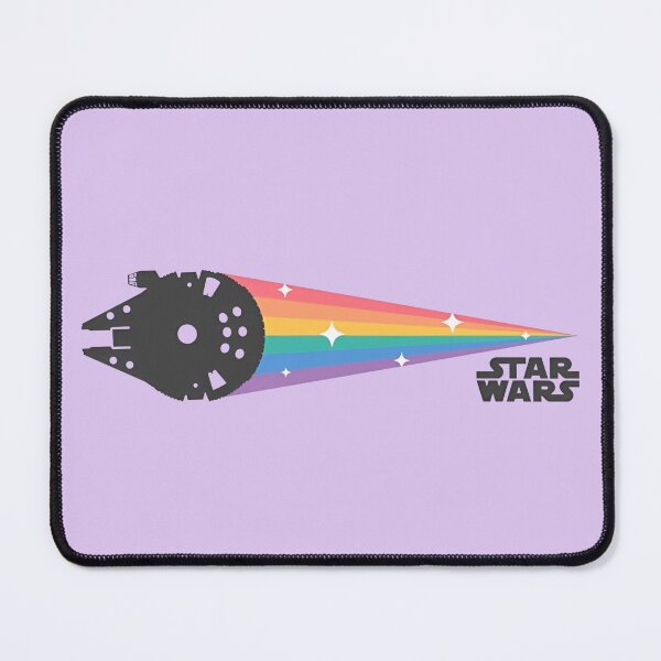 Item preview, Falcon Ship Shooting Stars Rainbow Trail Pride designed and sold by Bohepa.