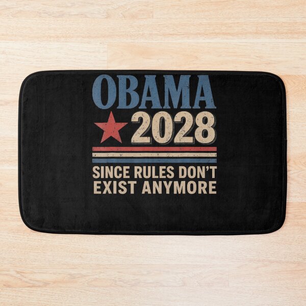 Item preview, Obama 2028 Since Rules Dont Exist Anymore Vintage Parody designed and sold by Khescoiu.