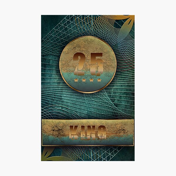 King Photographic Print