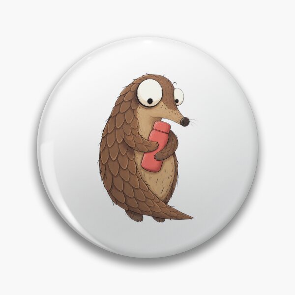 Item preview, Pocket Thermos Pangolin designed and sold by The-Art-of-D.