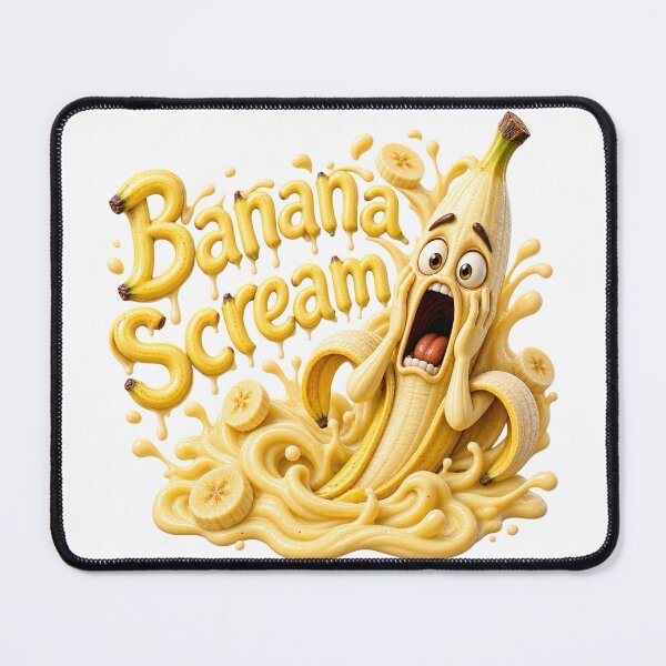 Item preview, Banana Scream - Funny Scared Screaming Banana Horror Comedy Food designed and sold by HorrorWorldWeb.