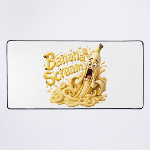 Artikelvorschau, Banana Scream – Lustige, schreiende Banane als Horror-Comedy-Essen entworfen und verkauft von HorrorWorldWeb.
