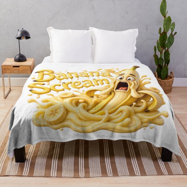 Item preview, Banana Scream - Funny Scared Screaming Banana Horror Comedy Food designed and sold by HorrorWorldWeb.