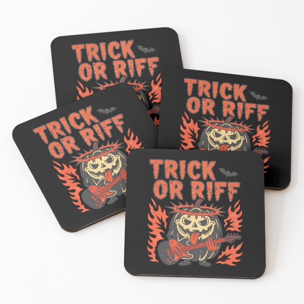 Item preview, Trick or Treat Pumpkin Rockstar Halloween Guitar Spooky Design designed and sold by cr6zym1nd.