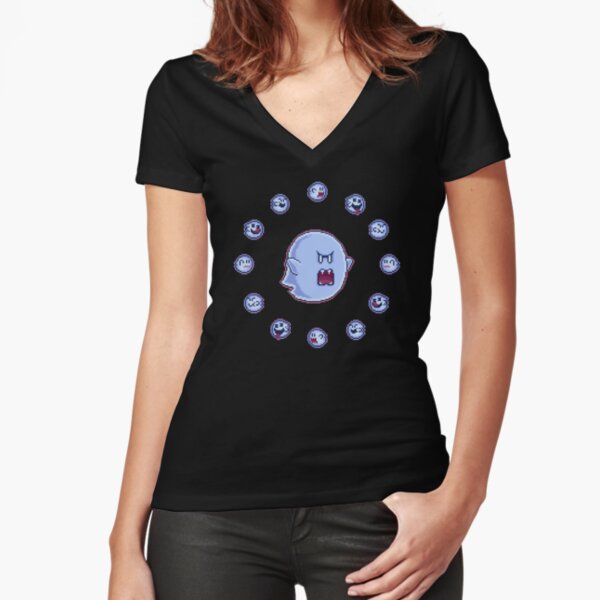 Circle of Boos Fitted V-Neck T-Shirt