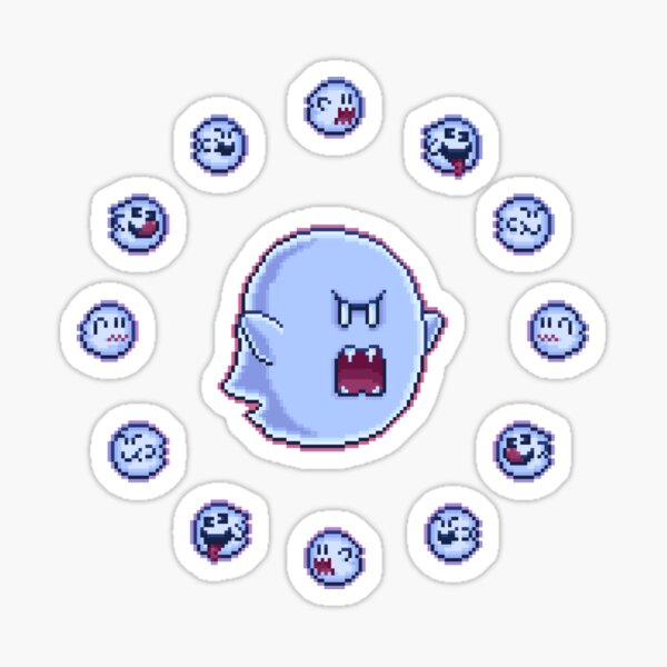 Circle of Boos Sticker