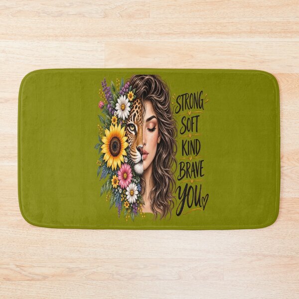 Item preview, Strong Soft Kind Brave You Art Design designed and sold by FABIOLA1970.