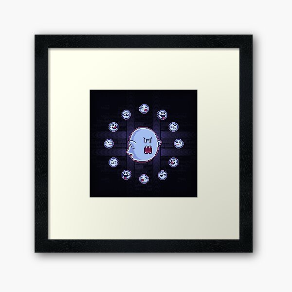 Circle of Boos Framed Art Print